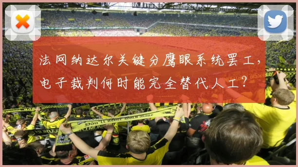 法网纳达尔关键分鹰眼系统罢工，电子裁判何时能完全替代人工？
